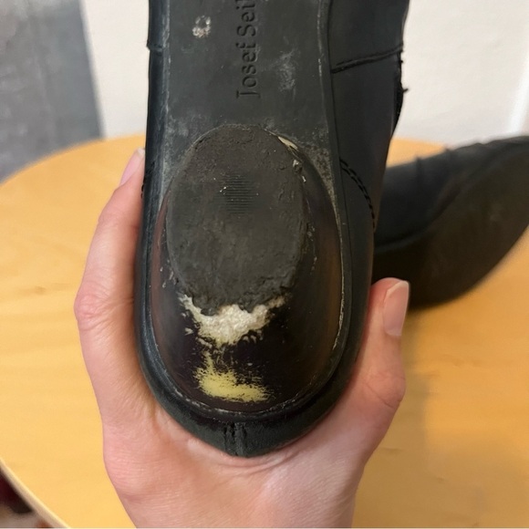 Josef Seibel Black Ankle Boots Size EU 39 - Picture 13 of 13